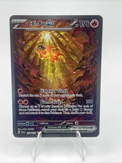 Chi-Yu ex - 259/193 Paldea Evolved Special Illustration Pokemon - Image 1