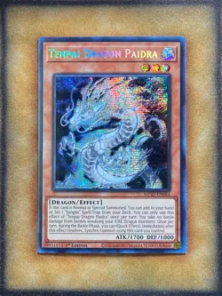 Yugioh Tenpai Dragon Paidra MP25-EN064 Secret Rare 1st Ed NM - Image 1