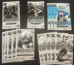One Piece TCG Promotion/Release Event/Dash Pack Lot (15 Packs) - Image 1