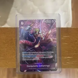 One Piece TCG English OP10-071 Donquixote Doflamingo Alt Art SR - Mint Condition - Image 1