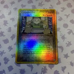 Lanette's Net Search - 87/100 - Uncommon - Reverse Holo Pokemon Card MP - Image 1