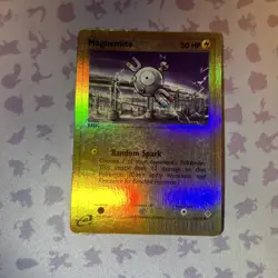 Magnemite 62/97 EX Dragon Reverse Holo Pokemon Card Moderately Played MP - Image 3