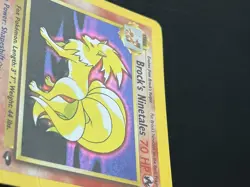 Pokemon TCG Brock's Ninetales Gym Challenge Holo Rare Card 3/132 - Image 3