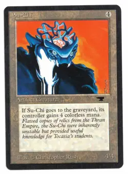 Magic the Gathering MTG Card: Su-Chi Antiquities Vintage Rare! NM - Image 1