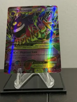 Pokemon TCG Mega-Gengar-EX Phantom Forces Holo Rare Card 35/119 - Image 1