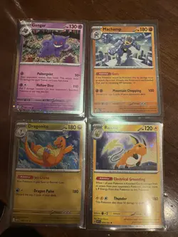 Pokemon Cards 151 Sam's Club Exclusive Cosmos Holo Promo Complete Set of 4 - Image 1