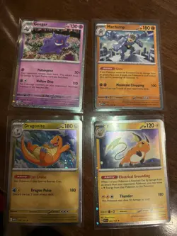 Pokemon Cards 151 Sam's Club Exclusive Cosmos Holo Promo Complete Set of 4 - Image 3