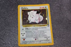 Clefairy Holo 6/130 Pokemon Card, Base Set 2, 2000 Pokemon TCG - Image 1