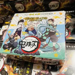 Demon Slayer Kimetsu No Yaiba Trading Card 20 Pack Booster Box White Essential - Image 1