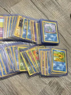 Vintage - Mid Era Pokemon 250 Card Lot Commons Uncommons - Played With / Damaged - Image 2