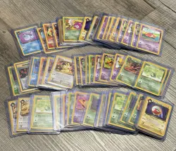 Vintage - Mid Era Pokemon 250 Card Lot Commons Uncommons - Played With / Damaged - Image 5