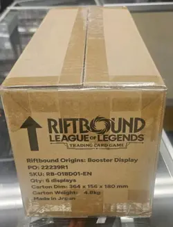 Riftbound Origins TCG: Sealed English Booster Box Case - League of Legends Cards - Image 3