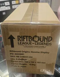 Riftbound Origins TCG: Sealed English Booster Box Case - League of Legends Cards - Image 4