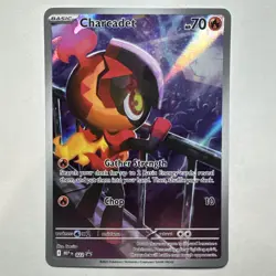 Pokemon TCG Charcadet 022 Mega Evolutions Black Star Promo Card - Image 1
