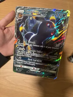 Pokemon Umbreon GX Pokemon-GX Holo SM Promo SM36 2017 Pokemon TCG English Card - Image 1