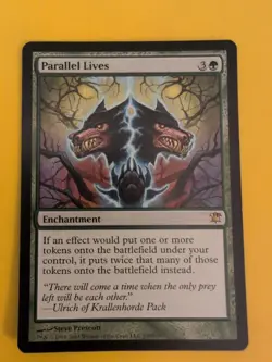 Parallel Lives. Innistrad. Enchantment Magic the Gathering Card. - Image 2