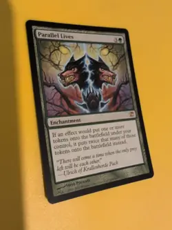 Parallel Lives. Innistrad. Enchantment Magic the Gathering Card. - Image 4