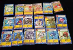 Vintage 2000 Digimon Large Lot Trading Cards Upper Deck 00's Digital Monsters - Image 4