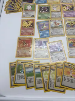 LOT OF 40 - POKEMON WOTC CARDS NON-HOLO RARES BASE JUNGLE FOSSIL GYM ROCKET ETC - Image 2