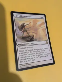 Gift of Immortality Theros rare Magic the Gathering Card. - Image 5