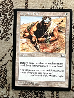 Argivian Find - Weatherlight - - #Moderately Played Magic the Gathering - Image 1