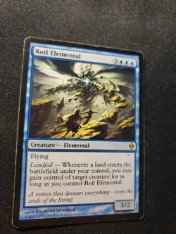 Roil Elemental 62 Zendikar LP Magic The Gathering MTG Tcg - Image 2