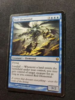Roil Elemental 62 Zendikar LP Magic The Gathering MTG Tcg - Image 3