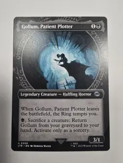 Gollum, Patient Plotter (Showcase) Universes Beyond: the Lord of the Rings Mtg - Image 1