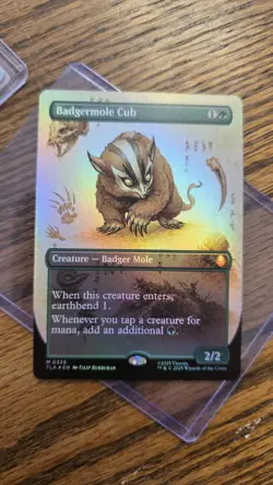 Badgermole Cub (Borderless) Avatar: The Last Airbender Foil - Image 1
