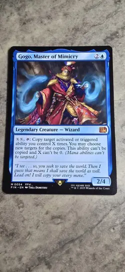 Gogo, Master of Mimicry Final Fantasy Regular Legendary Creature Rare MTG NM - Image 1