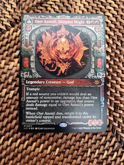 Ojer Axonil, Deepest Might (Showcase) The Lost Caverns of Ixalan Foil - Image 1