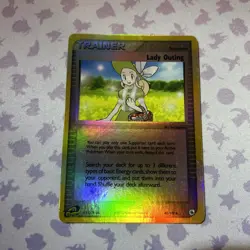 Pokemon Lady Outing EX Ruby and Sapphire 83/109 Reverse Holo Pokemon Card LP - Image 1