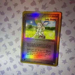 Pokemon Lady Outing EX Ruby and Sapphire 83/109 Reverse Holo Pokemon Card LP - Image 3
