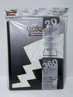 Pokemon 25TH Anniversary Ultra PRO-Binder Portfolio 20-18 Pocket Pages Holds 360 - Image 1
