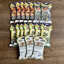Pokemon Sword & Shield Brilliant Stars Sleeved Booster Pack x17 - New & Sealed - Image 1