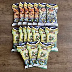 Pokemon Sword & Shield Brilliant Stars Sleeved Booster Pack x17 - New & Sealed - Image 2