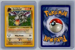 Aerodactyl - Fossil - Holo - Rare - 1/62 - Pokemon - LP Unlimited - Image 1