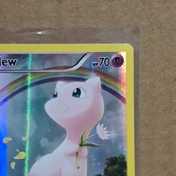 Mew XY110 XY Black Star Promo Holo Pokemon TCG LP great condition xy promo - Image 3