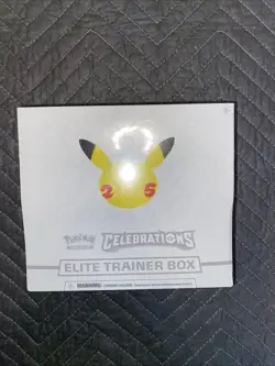 Pokemon TCG: 25th Anniversary Celebrations Elite Trainer Box (2021) NEW 820650809439 - Image 1