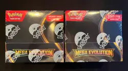(2) FACTORY SEALED Pokemon Mega Evolution Enhanced Booster Box - Image 1
