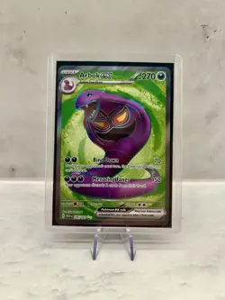 Pokemon TCG Arbok EX 185/165 Full Art | Scarlet And Violet 151 | NM/M - Image 1