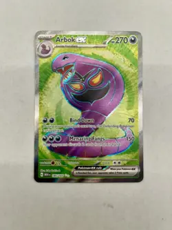 Pokemon TCG Arbok EX 185/165 Full Art | Scarlet And Violet 151 | NM/M - Image 2