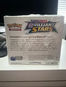 Brilliant Stars Booster Box Pokemon TCG Sword and Shield New/Sealed - Image 5