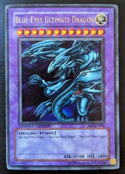 Yugioh - Blue-Eyes Ultimate Dragon - JMP-EN005 - Ultra Rare - LP - Image 1
