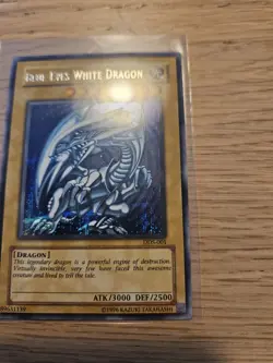 Yugioh Blue-Eyes White Dragon DDS-001 Secret Rare Promo LP - Image 4