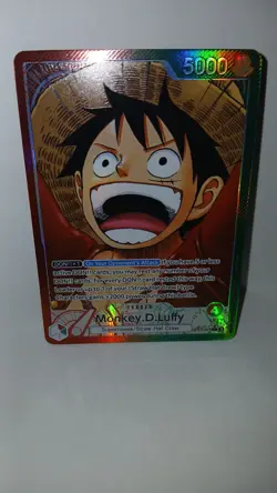Monkey.D.Luffy (001) (Alternate Art) OP13-001 Carrying On His Will Foil - Image 3