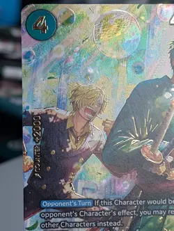 One Piece The Azure Sea's Seven - SP Roronoa Zoro PRB02-006 NM English -In Hand! - Image 4