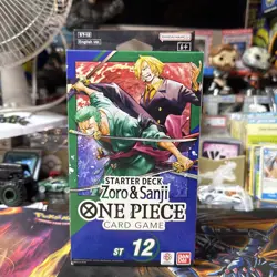 One Piece TCG Zoro & Sanji Starter Deck ST-12 English (SEALED) - Image 1
