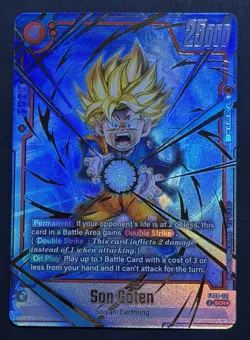 Son Goten FB08-121 SCR Alternate Art Saiyan's Pride Dragon Ball English Card - Image 1