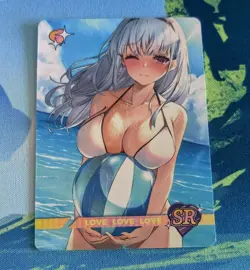 Nicholas Azur Lane SwimSuit Goddess Date Story SR H Cup Waifu Card Girl Doujin - Image 1